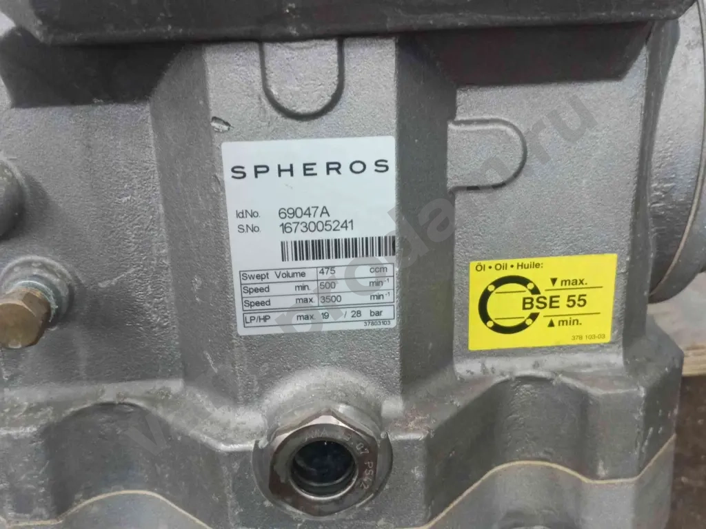 Компрессор кондиционера spheros 69047A