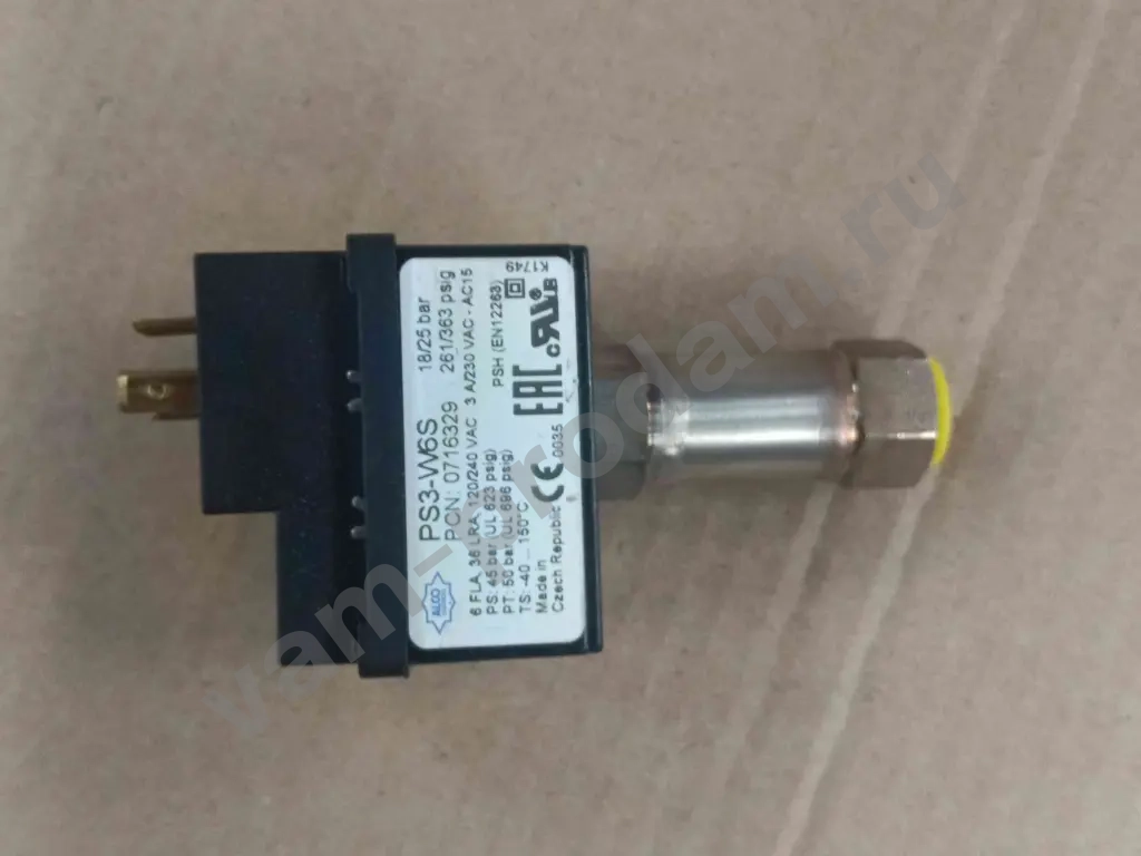 Реле давления хладагента Ps3-w6s