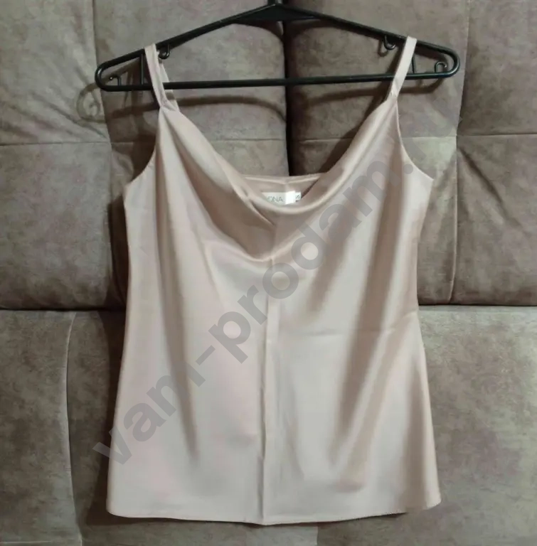 Топ шелковый новый