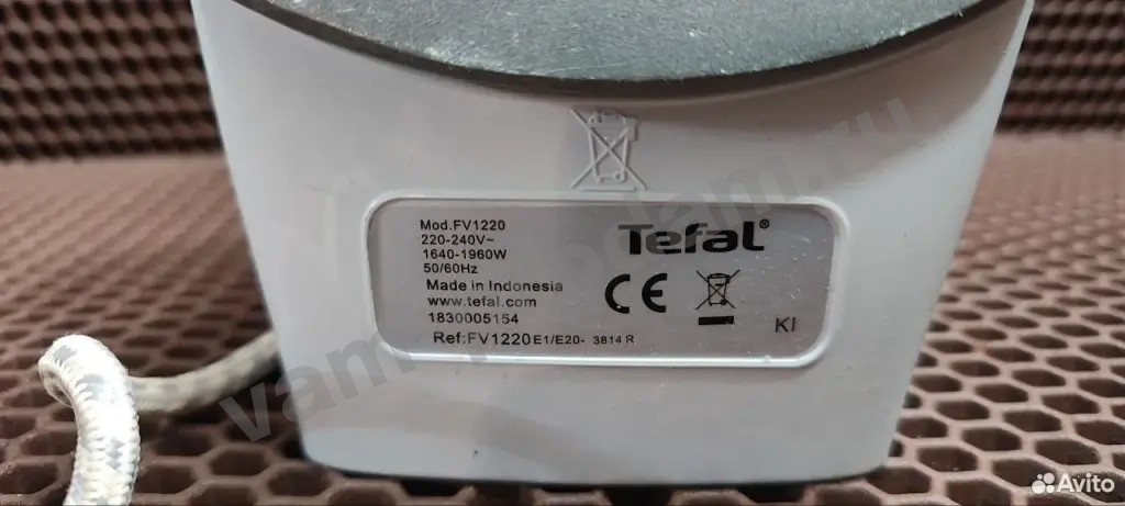Утюг tefal Inicio 20