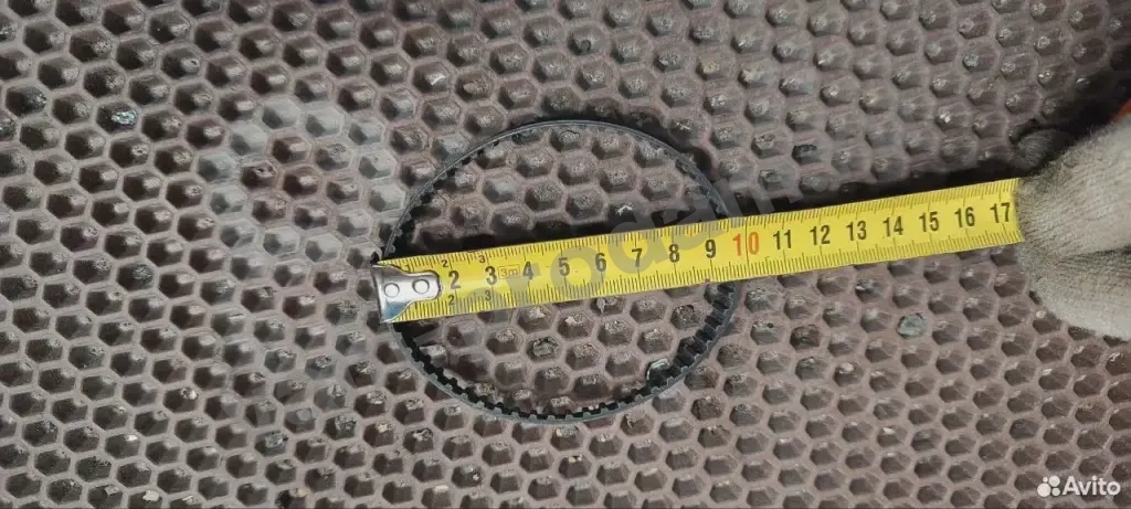 Ремень зубчатый 1х10см