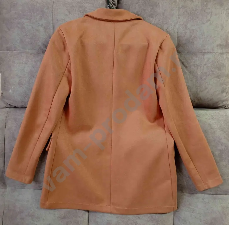 Пиджак замшевый