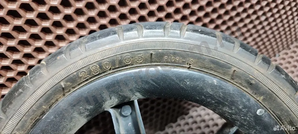 Колесо 10 дюймов для коляски Expander чёрное