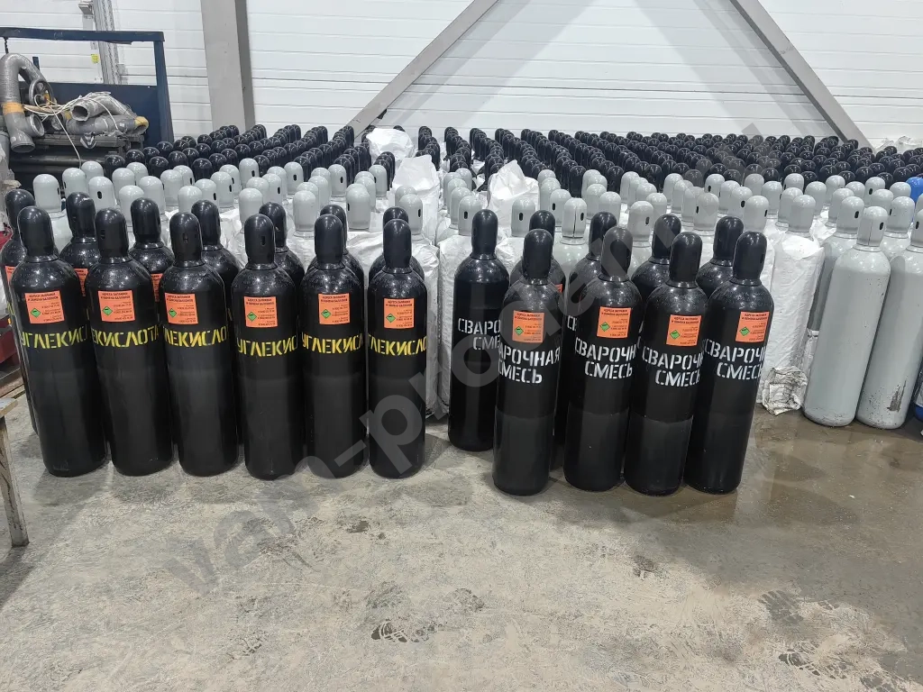 Баллоны New 20л Смесь, Аргон, Углекислота, Азот