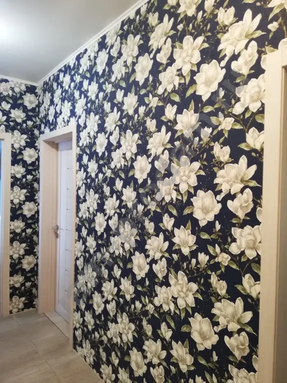 поклейка обоев