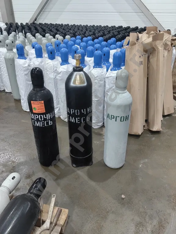 Баллоны New 20л Смесь, Аргон, Углекислота, Азот