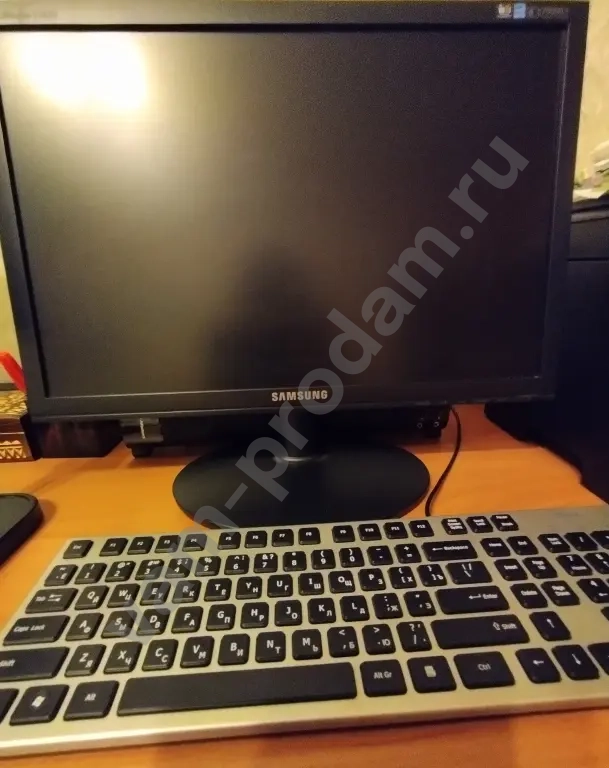 системный блок, монитор, клавиатура