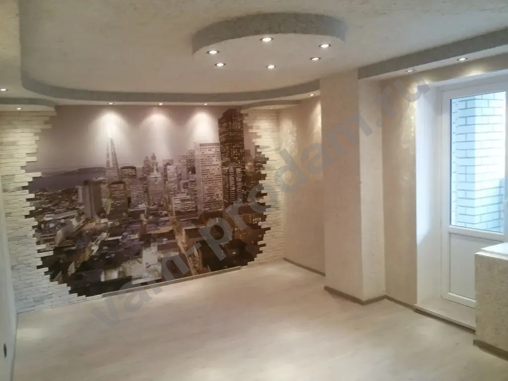 поклейка обоев