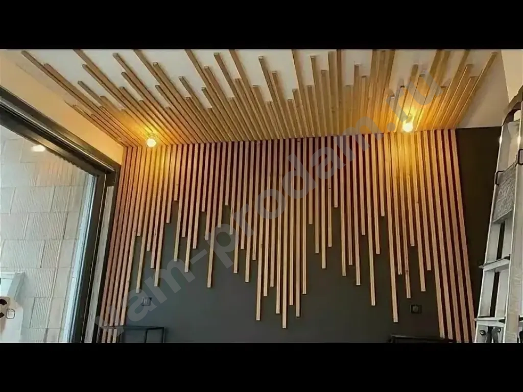 поклейка обоев