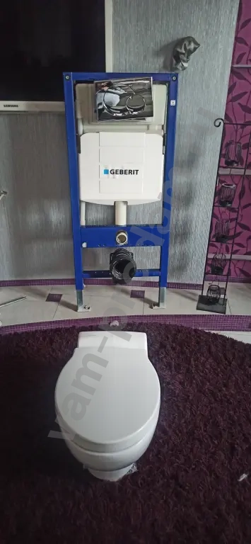 Унитаз с встроенной инсталяцией