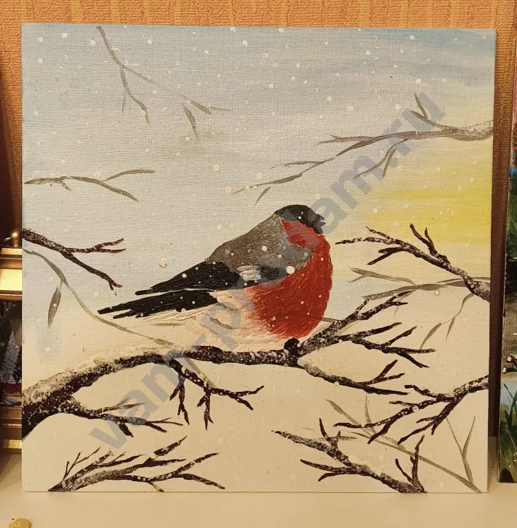 Картина Зимний лес