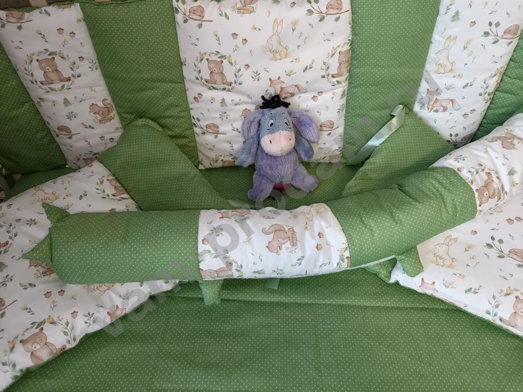 Бортики(бампера) в кроватку для новорождённых