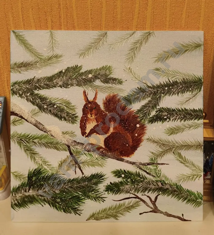 Картина Зимний лес