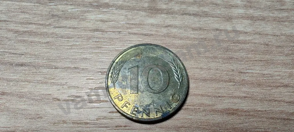 Германия 10 пфеннигов, 1996