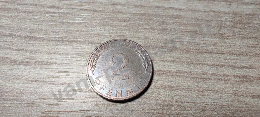 Германия 2 пфеннига, 1979