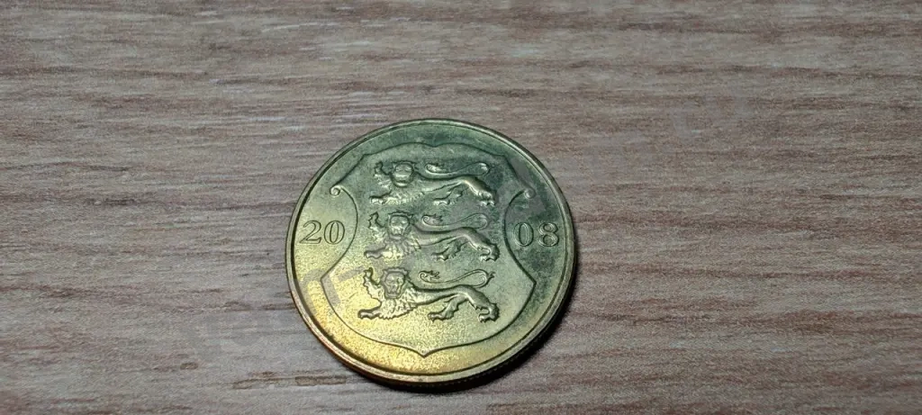 Эстония 1 крона, 2008