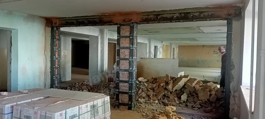 Алмазная резка проемов Снос демонтаж