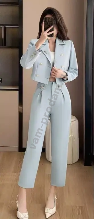 костюм: пиджак, брюки, юбка. размер xs