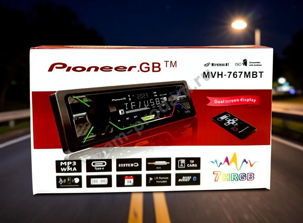 Магнитола pioneer