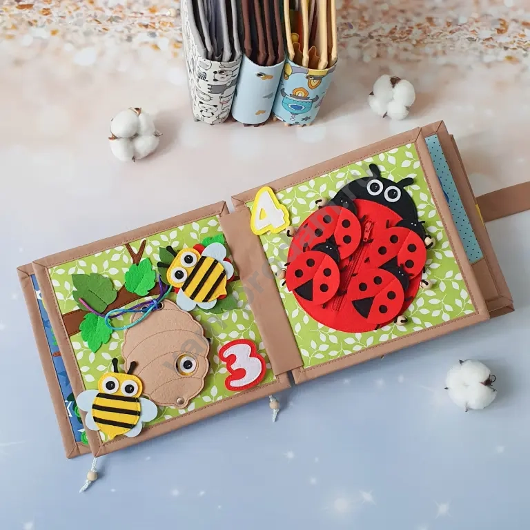 Книга из фетра "Весёлый счёт"