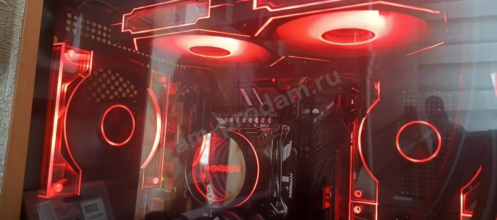 Игровой Пк монстр 14 ядер 28 потока на Воде