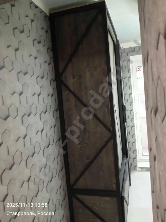 шкафы в стиле лофт