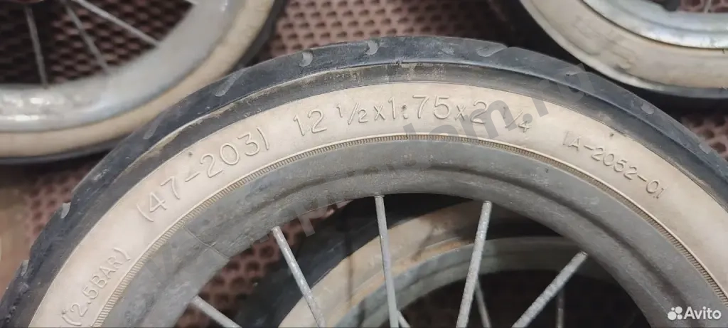 Колёса для детской коляски 12 1/2x1.75x2 1/4