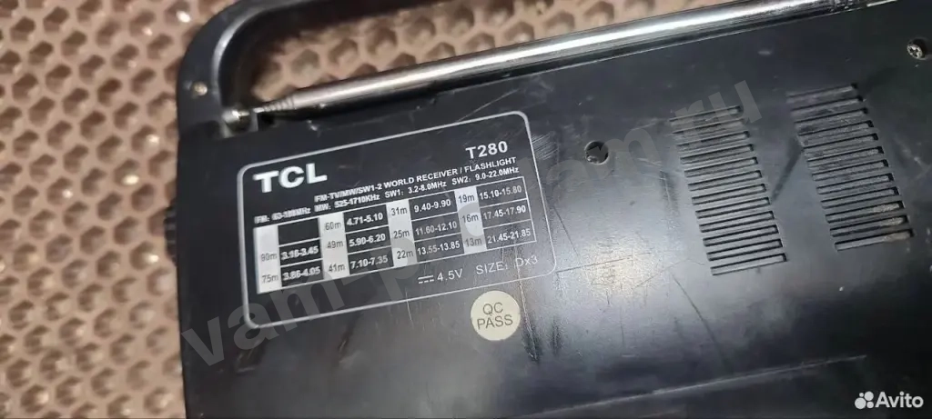 Радиоприемник TCL (на запчасти )