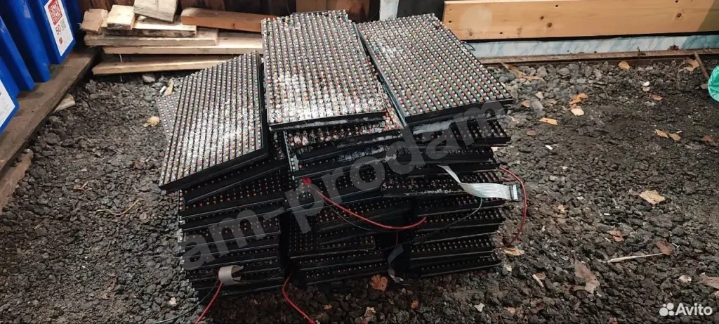 Светодиодный модуль P10 для бегущей строки