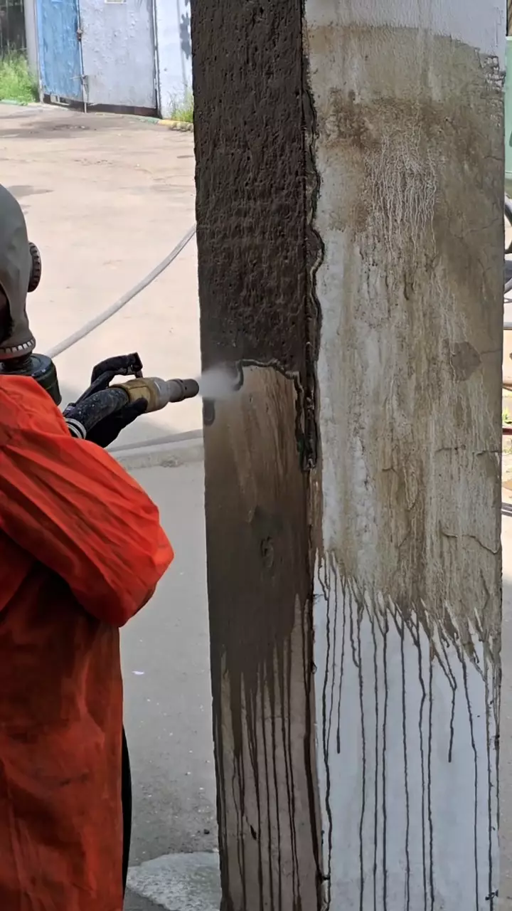 пескоструй. без пыли