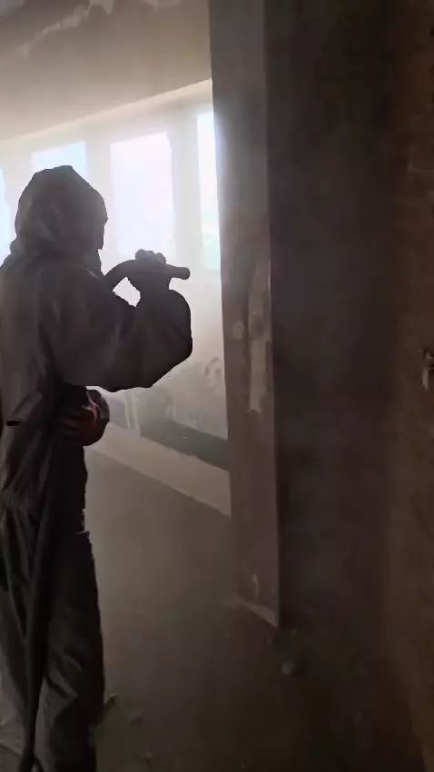 пескоструй. без пыли