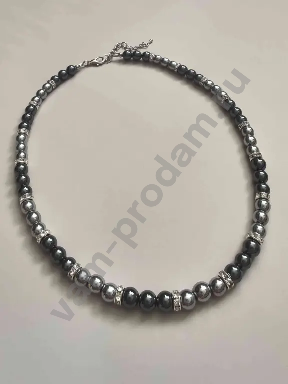 Чокер из гематита