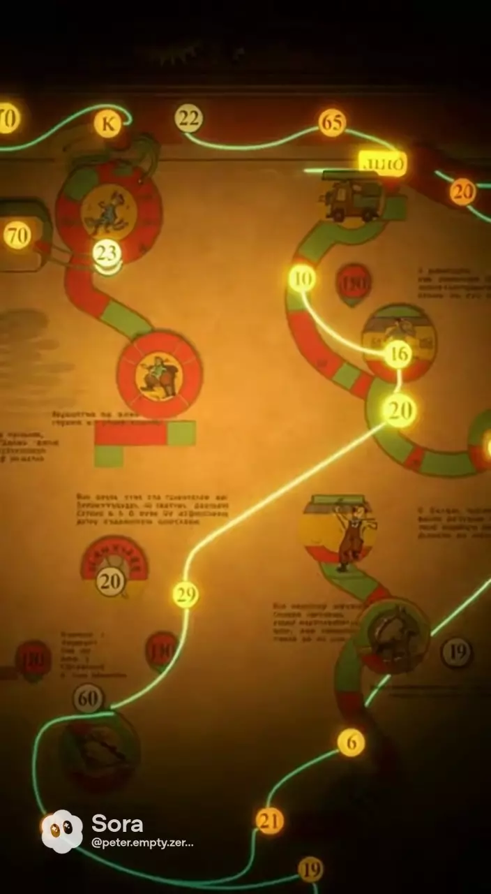 Древняя версия Советской игры С утра до вечера