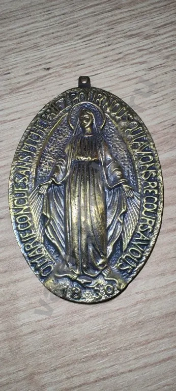 Кулон бронзовый тяжелый католический