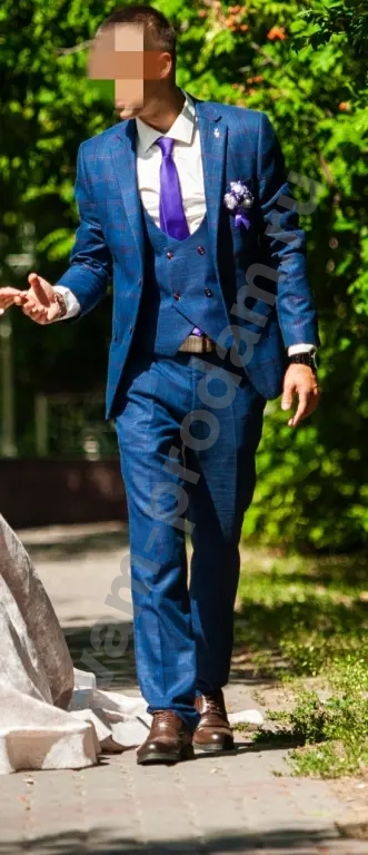 классический костюм свадебный