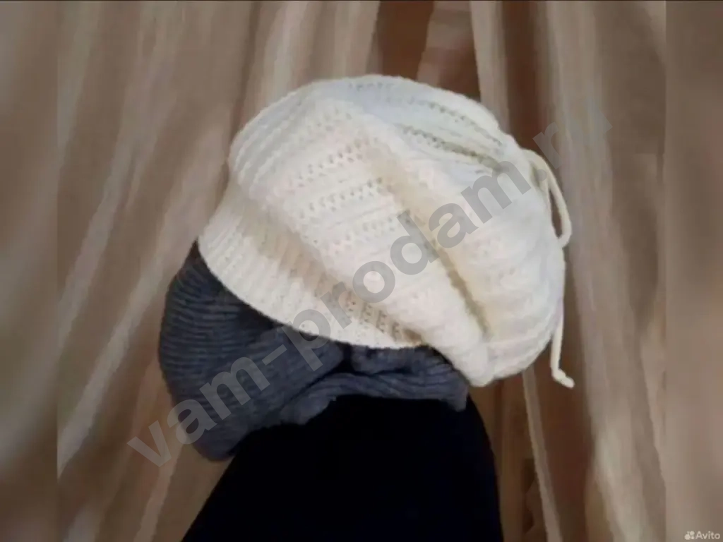 Шапка берет шерсть