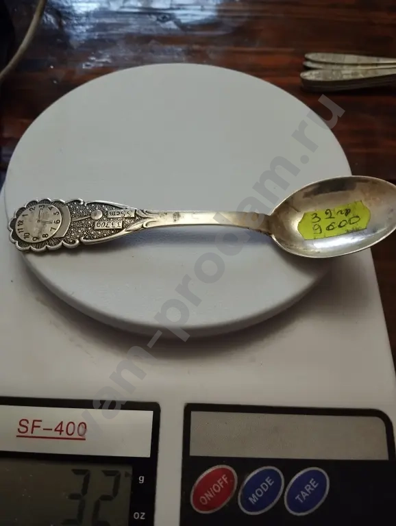 ложки серебро