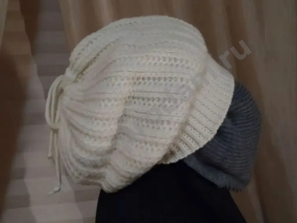 Шапка берет шерсть