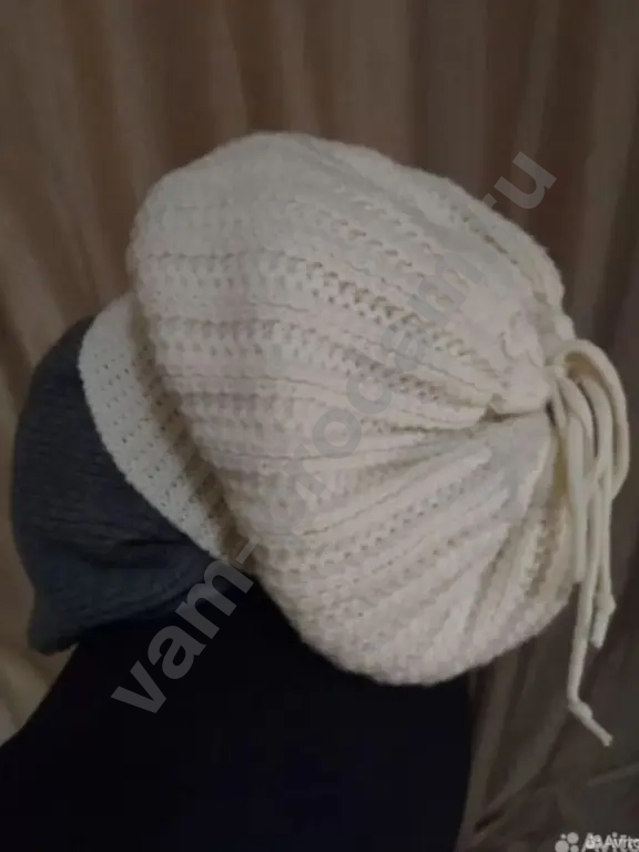 Шапка берет шерсть