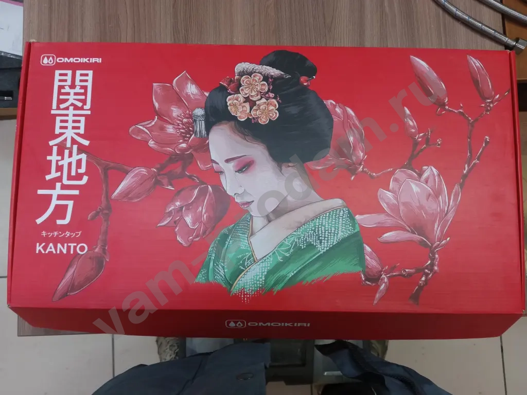 смеситель для кухни omoikiri Kanto-bn-wh