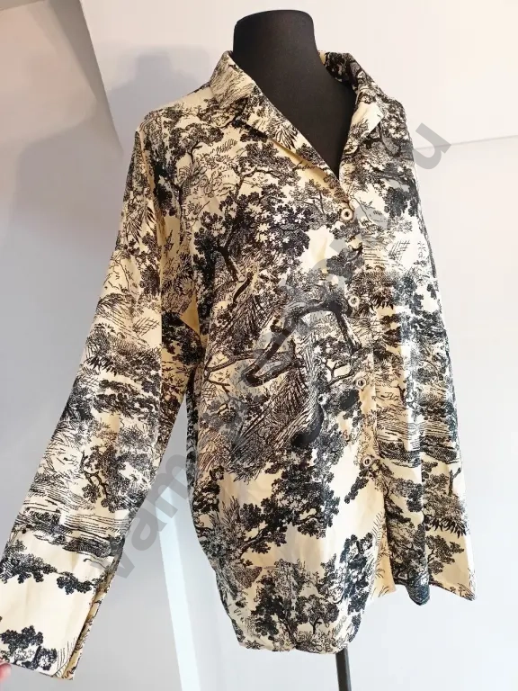 Рубашка женская с поясом