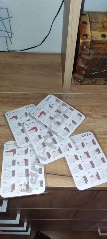 Календарики карманные 2026 год