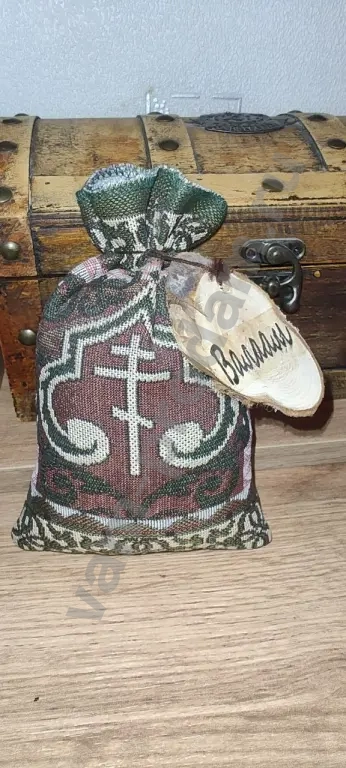 Мешочек с травами с вышивкой "Валаам