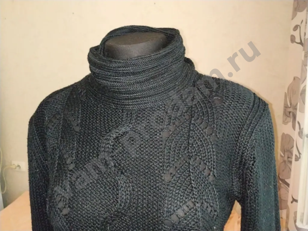 Свитер женский черный 48-50