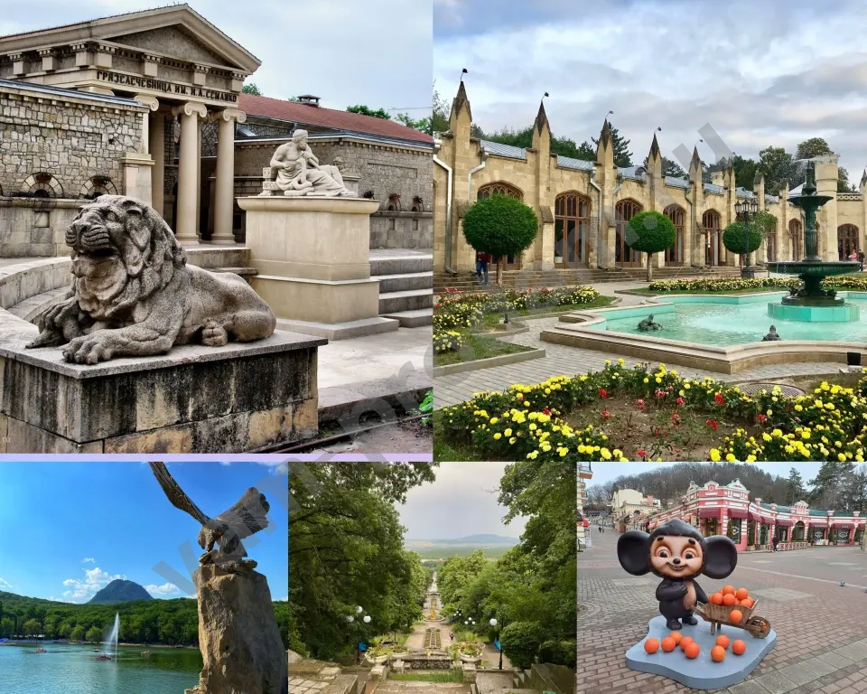 КавМинВоды:Ессентуки, Пятигорск, Железноводск-Кисловодск