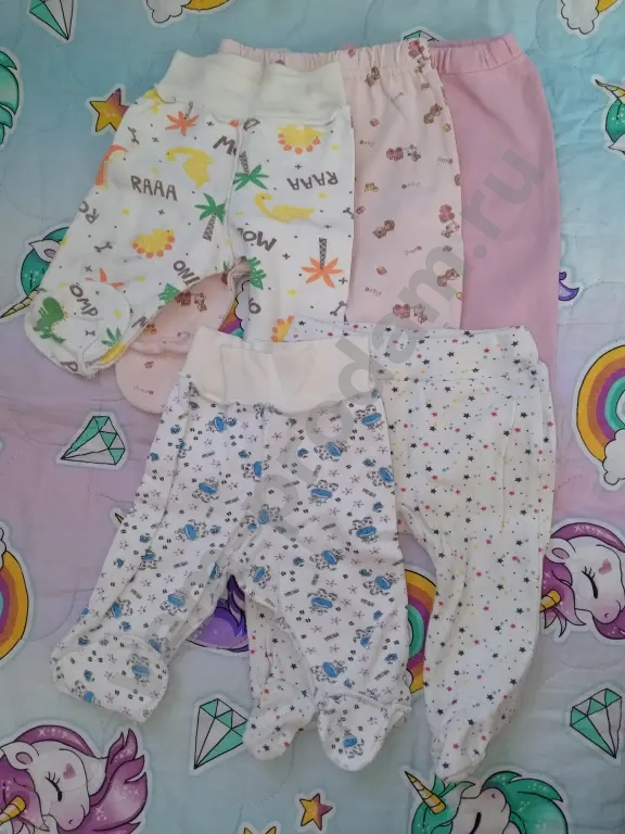 Распашонки штанишки 56