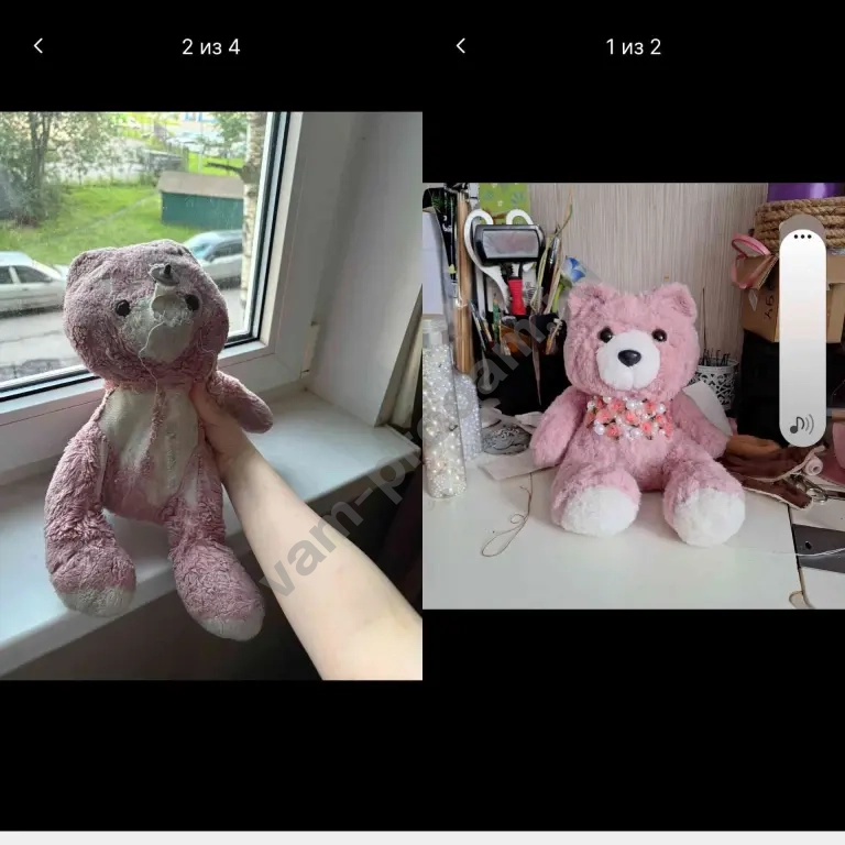 реставрация игрушек по фото