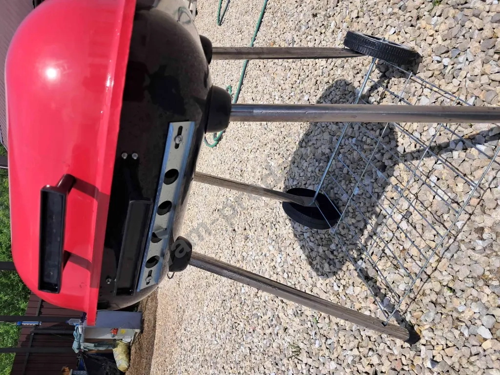 мангал садовый на колесах