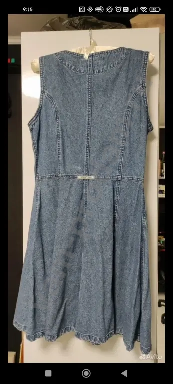 Джинсовый сарафан