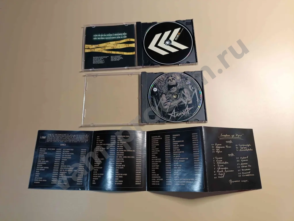 Русский рок Легенды русского рока диски CD